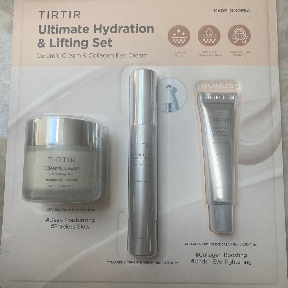 TirTir Ceramic Cream, Collagen Lifting Eye Cream New